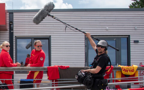 Tonassistent bei der DLRG in Prerow, Enno Winde